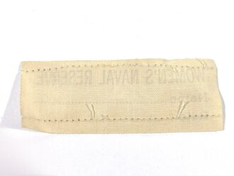 U.S. WWII, WAVES Women Accepted for Volunteer Emergency Service in the Navy, Label for Dresses, ca. 7 cm, as good as new