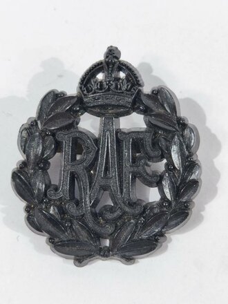British WWII, RAF Royal Air Force, Insignia, 45 mm, plastic made, very good condition