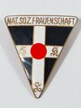 Nationalsozialistische Frauenschaft (NSF), Mitgliedsabzeichen, 5. Form, 44 mm