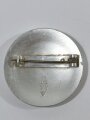 Reichsarbeitsdienst der weiblichen Jugend (RAD/wj), vermutlich Brosche für Maidenoberführerin, Aluminium, 44 mm