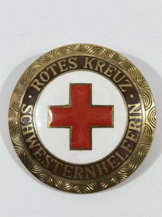 Rotes Kreuz, Brosche für Schwesternhelferin,...