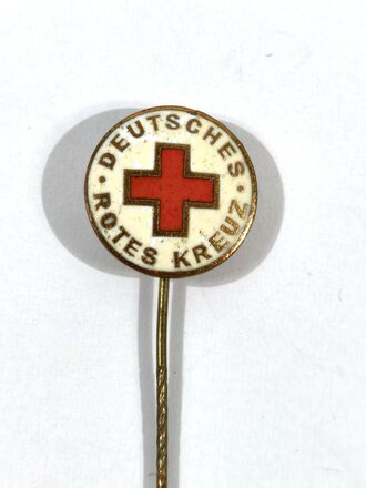 Deutschland nach 1945, DRK Deutsches Rotes Kreuz, Ehrennadel, Buntmetall, emailliert, 16 mm
