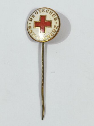Deutschland nach 1945, DRK Deutsches Rotes Kreuz, Ehrennadel, Buntmetall, emailliert, 16 mm