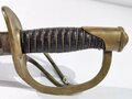 U.S. Civil War, Cavalry Saber and steel Scabbard, Model 1860, made by Emerson & Silver New Jersey, 110 cm (43"), good condition