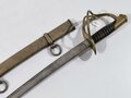 U.S. Civil War, Cavalry Saber and steel Scabbard, Model 1860, made by Emerson & Silver New Jersey, 110 cm (43"), good condition