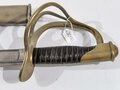 U.S. Civil War, Cavalry Saber and steel Scabbard, Model 1860, made by Emerson & Silver New Jersey, 110 cm (43"), good condition