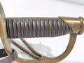 U.S. Civil War, Cavalry Saber and steel Scabbard, Model 1860, made by Ames Manufacturing Company Chicopee Massachusetts, 110 cm (43"), dated 1862, good condition, with sword knot?