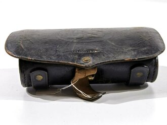 U.S. Civil War, Henry Cartridge Box, No. 2, wooden inlay...