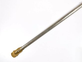 U.S. Civil War, Steel Scabbard for Field Officer´s Sword Model 1860, 78 cm, good condition