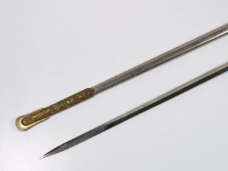 U.S. Army, Presentation Officer´s Sword with Scabbard, Model 1860, Blade Etching "Capt. J. G. Frothingham 1869-1887", made by Bent & Bush Boston Massachusetts, Blade 79 cm (31")  total 99 cm, good condition. Original ?