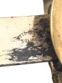 Preussen, Infanterie Offiziers Degen IOD89. Otto Merten Solingen, ungereinigtes Stück, die Scheide original lackiert