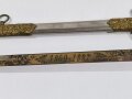 U.S. Army, Presentation Officer´s Sword with Scabbard, Model 1860, Blade Etching "Capt. J. G. Frothingham 1869-1887", made by Bent & Bush Boston Massachusetts, Blade 79 cm (31")  total 99 cm, good condition. Original ?