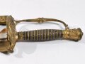 U.S. Army, Presentation Officer´s Sword with Scabbard, Model 1860, Blade Etching "Capt. J. G. Frothingham 1869-1887", made by Bent & Bush Boston Massachusetts, Blade 79 cm (31")  total 99 cm, good condition. Original ?