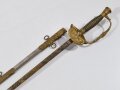 U.S. Army, Presentation Officer´s Sword with Scabbard, Model 1860, Blade Etching "Capt. J. G. Frothingham 1869-1887", made by Bent & Bush Boston Massachusetts, Blade 79 cm (31")  total 99 cm, good condition. Original ?