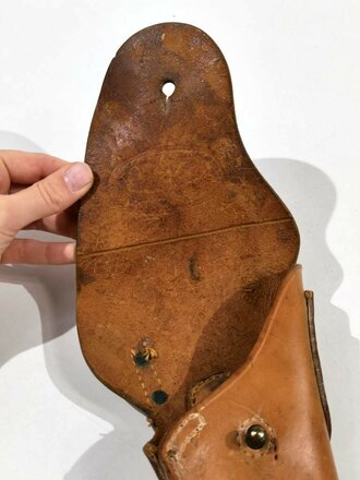 U.S. WWII, Leather Holster M1916 for Colt M1911, "BOYT 44", dated 1944, ca. 27 x 13 x 6 cm, very good condition