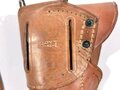 U.S. WWII, Leather Holster M1916 for Colt M1911, "BOYT 42", dated 1942, ca. 27 x 13 x 6 cm, very good condition