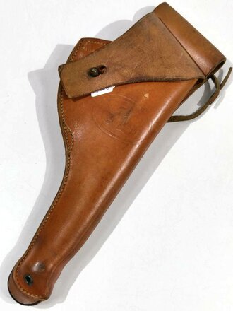 U.S. WWII, Leather Holster for Revolver M1917, "U.S. MILWAUKEE SADDLERY CO. 1944", dated 1944, ca. 35  x 15 x 6 cm, very good condition