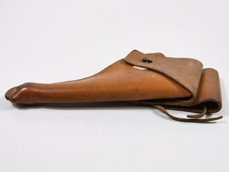 U.S. WWII, Leather Holster for Revolver M1917, "U.S. MILWAUKEE SADDLERY CO. 1944", dated 1944, ca. 35  x 15 x 6 cm, very good condition