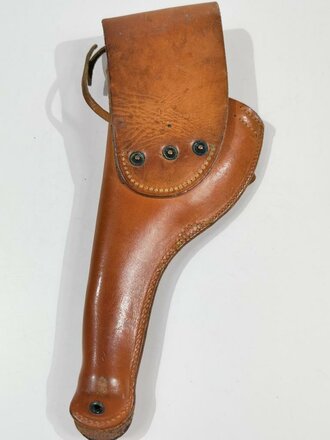 U.S. WWII, Leather Holster for Revolver M1917, "U.S. MILWAUKEE SADDLERY CO. 1944", dated 1944, ca. 35  x 15 x 6 cm, very good condition