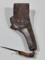 U.S. WWI, AEF Leather Holster M1909  for Revolver M1917, "G.&K 1918 A.G.", dated 1918, ca. 32  x 14 x 5 cm, very good condition