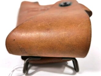 U.S. WWII ?, Leather Holster for Victory Revolver with lift dot, "R.I.A./V.I.A.", ca. 25  x 13 x 5 cm, very good condition