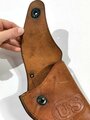 U.S. WWII ?, Leather Holster for Victory Revolver with lift dot, "R.I.A./V.I.A.", ca. 25  x 13 x 5 cm, very good condition