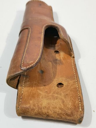 U.S. Army, Leather Holster for Cold Goverment 45, "FOLSOM´S AUDLEY PATENTED Oct. 18. 1914", ca. 27  x 8 x 4 cm, very good condition