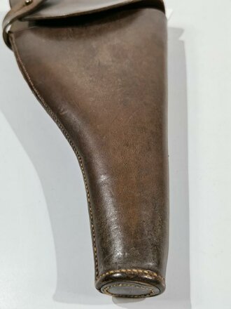 U.S. most likely  Leather Luger P08 holster , ca. 35  x 19 x 4 cm, sehr guter Zustand