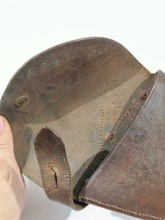 U.S. most likely  Leather Luger P08 holster , ca. 35  x 19 x 4 cm, sehr guter Zustand