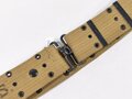 U.S. WWI, AEF Pistol Belt M1912, ca. 120 x 6 cm, very good condition