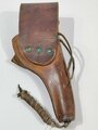 U.S. WWI, AEF Leather Holster M1909  for Revolver M1917, "G & K 1917", ca. 32  x 14 x 5 cm, used, good condition
