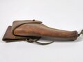 U.S. WWI, AEF Leather Holster M1909  for Revolver M1917, "G & K 1917", ca. 32  x 14 x 5 cm, used, good condition