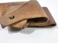 U.S. WWI, AEF Leather Holster M1909  for Revolver M1917, "G & K 1917", ca. 32  x 14 x 5 cm, used, good condition