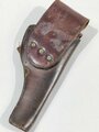 U.S. WWI ?, Leather Holster M1909  for Revolver M1917, ca. 32  x 14 x 5 cm, hole in the bottom, used