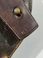 U.S. WWI ?, Leather Holster M1909  for Revolver M1917, ca. 32  x 14 x 5 cm, hole in the bottom, used