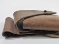 U.S. 1911 dated, Leather Holster M1909 for Revolver M1909, "ROCKISLAND ARSENAL 1911. H.E.K./303 D 37 ", ca. 28  x 13 x 5 cm, good condition