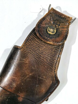 U.S. WWI ?, Leather Holster for Revolver, ca. 36  x 13 x 5 cm, good condition