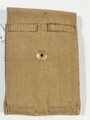 U.S. WWI, AEF Double/Twin Magazine Pouch M1912 for Colt M1911, "Mills", dated April 1918, 14 x 10 x 2 cm, vgc