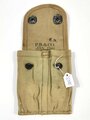 U.S. WWI, Model 1918 AEF Double/Twin Magazine Pouch for Colt M1911, "P.B. & CO", dated Jan. 1918, 14 x 10 x 2 cm, good condition