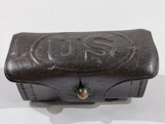 U.S. 1907 dated .38 Pistol Ammunition Pouch, Rock Island...