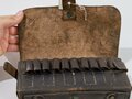 U.S. Army, M1870 Cartridge Box/Pouch for 30 Cartridges "PAT.NOV.15.1870", "AGENTS SCHUYLER, HARTLEY & GRAHAM NEW YORK",ca. 9 x 20 x 5 cm, used good condition