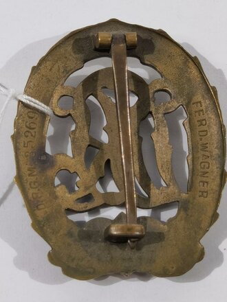 Reichssportabzeichen DRL in Bronze, Hersteller Ferd.Wagner