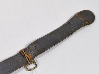 U.S. Army Indian Wars/Spanish American War, Officer´s Belt with Buckle, Buckle 5 x 7,5 cm, belt buckle in good used condition, leather brittle and cracked