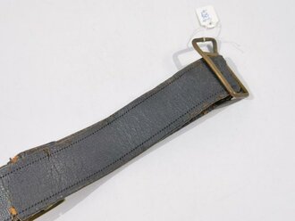 U.S. Army Indian Wars/Spanish American War, Officer´s Belt with Buckle, Buckle 5 x 7,5 cm, belt buckle in good used condition, leather brittle and cracked