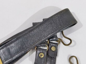 U.S. Army Indian Wars/Spanish American War, Officer´s Sword Belt with Buckle and sword hangers, used