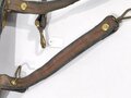 U.S. Army Indian Wars/Spanish American War, Officer´s Sword Belt with Buckle and Strap, Buckle 5 x 7,5 cm, used condition