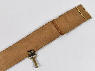 U.S. Army Indian Wars/Spanish American War, Cartridge Belt with H-Buckle and Hook for 60 Cartridges , Buckle 8,5  x 6 cm, very good condition. possibly an old reproduction?