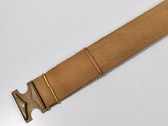 U.S. Army Indian Wars/Spanish American War, Cartridge Belt with H-Buckle and Hook for 60 Cartridges , Buckle 8,5  x 6 cm, very good condition. possibly an old reproduction?