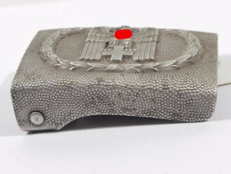 Deutsches Rotes Kreuz, Koppelschloss für Mannschaften aus Aluminium, guter Zustand