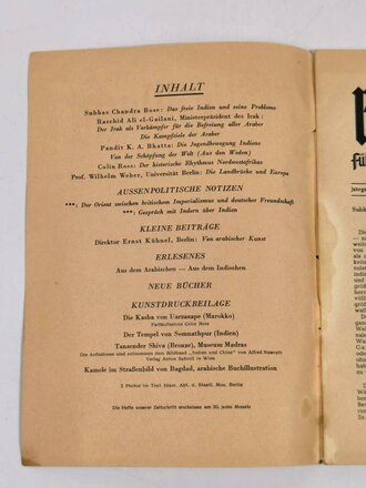 "Wille und Macht" Führerorgan der nationalsozialistischen Jugend, Heft 8, August 1942 mit 39 Seiten